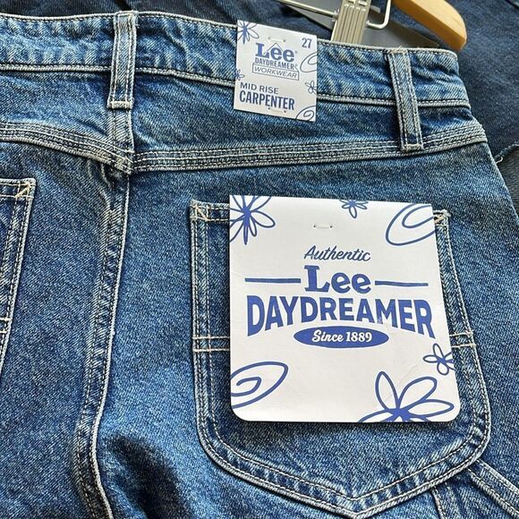 LEE X DAYDREAMER Carpenter WORKWEAR PANT in blue. 27 - Picture 10 of 12